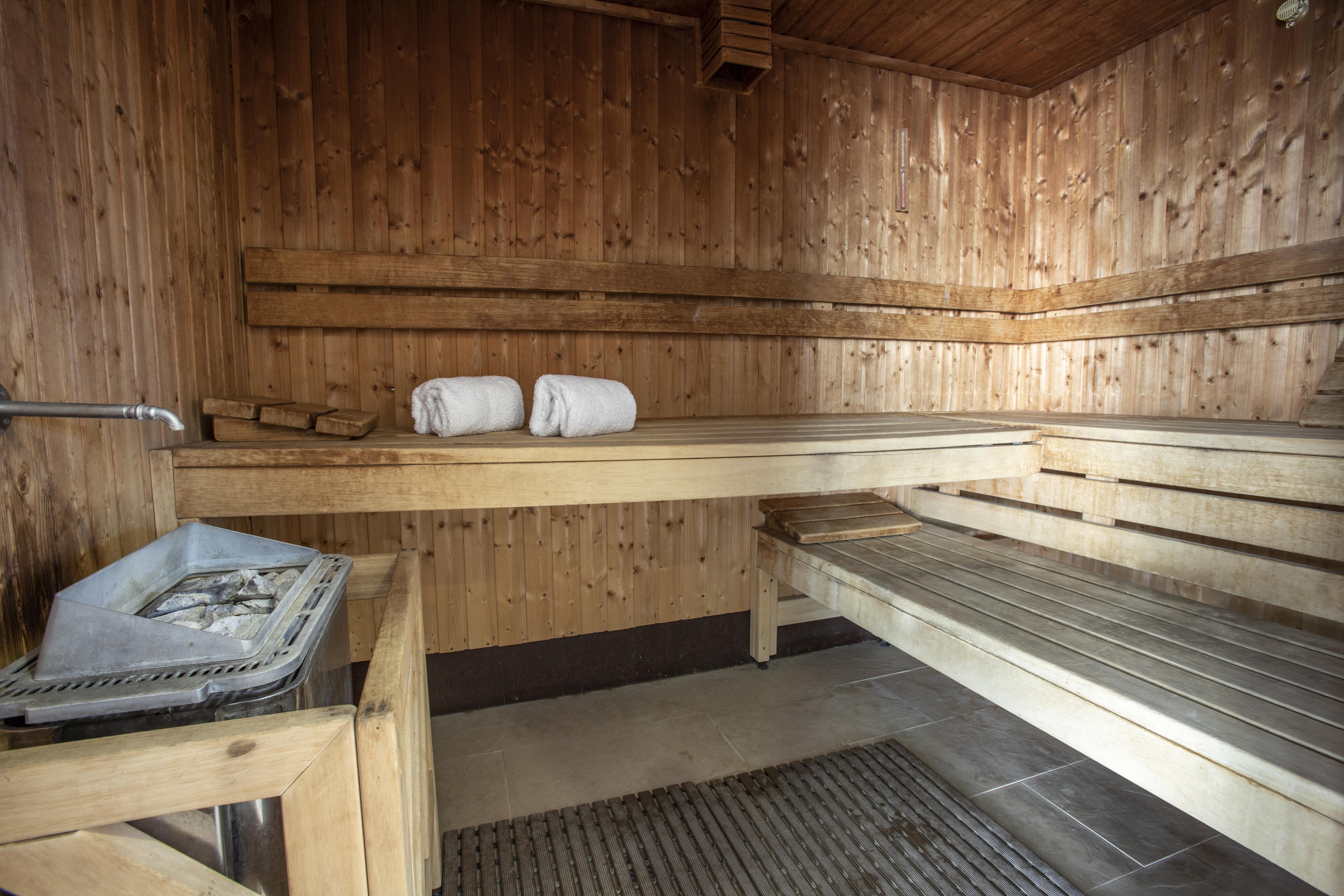 Monte Santo Resort Carvoeiro  Kültér fotó A Finnish sauna