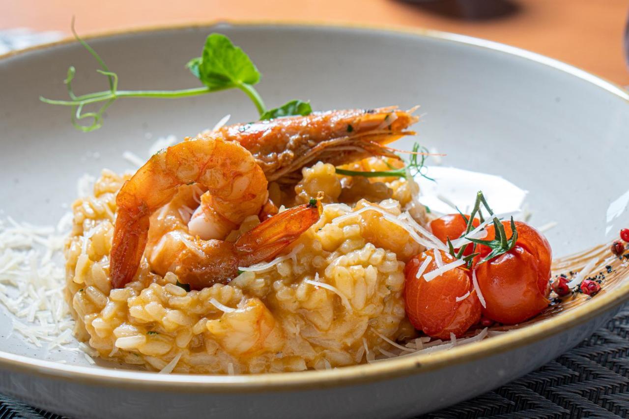 Monte Santo Resort Carvoeiro  Kültér fotó Shrimp risotto